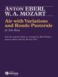 AIR WITH VARIATIONS AND RONDO PASTORALE Harp Solo cover